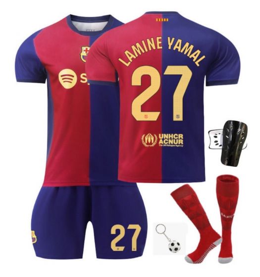 Echipament Sportiv Fotbal - Lamine Yamal, FC Barcelona (LIVRARE 15 ZILE)